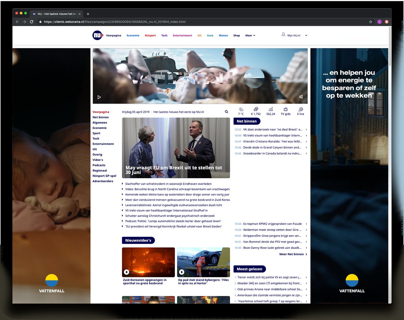 Homepage-takeover, Living