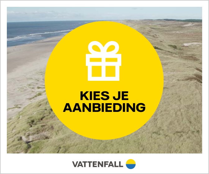 Gele cirkel: KIES JE AANBIEDING