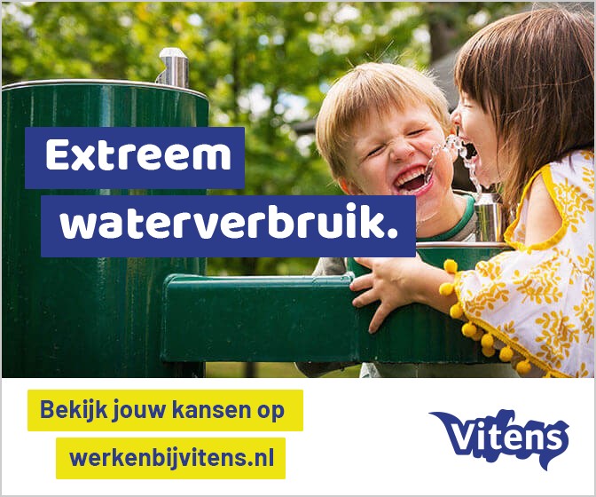 Extreem waterverbruik.