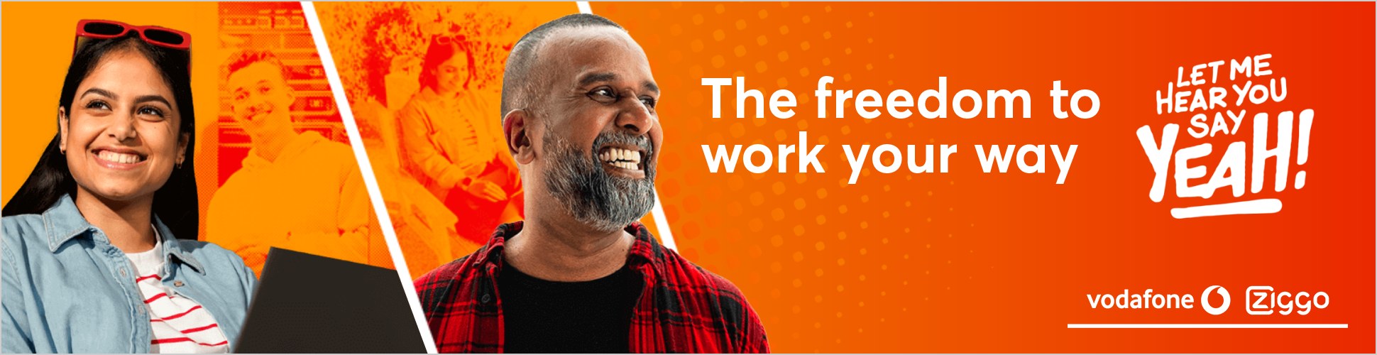 Eindbeeld van de 970x250: The freedom to work your way