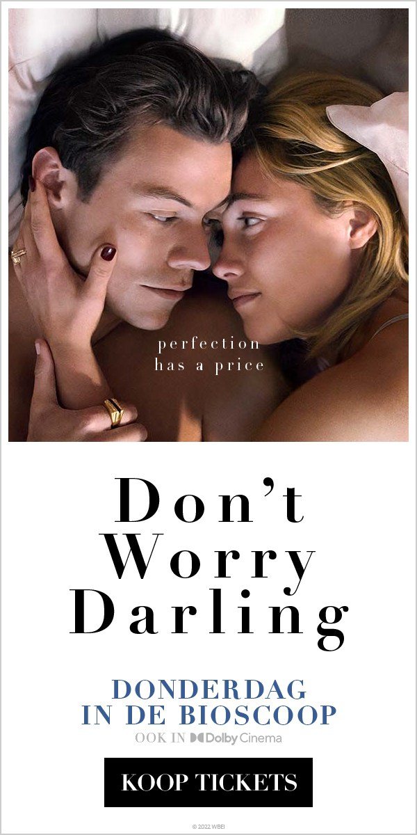 Eindbeeld Don't Worry Darling, DONDERDAG IN DE BIOSCOOP