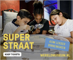 SuperStraat: kinderen met een vergrootglas