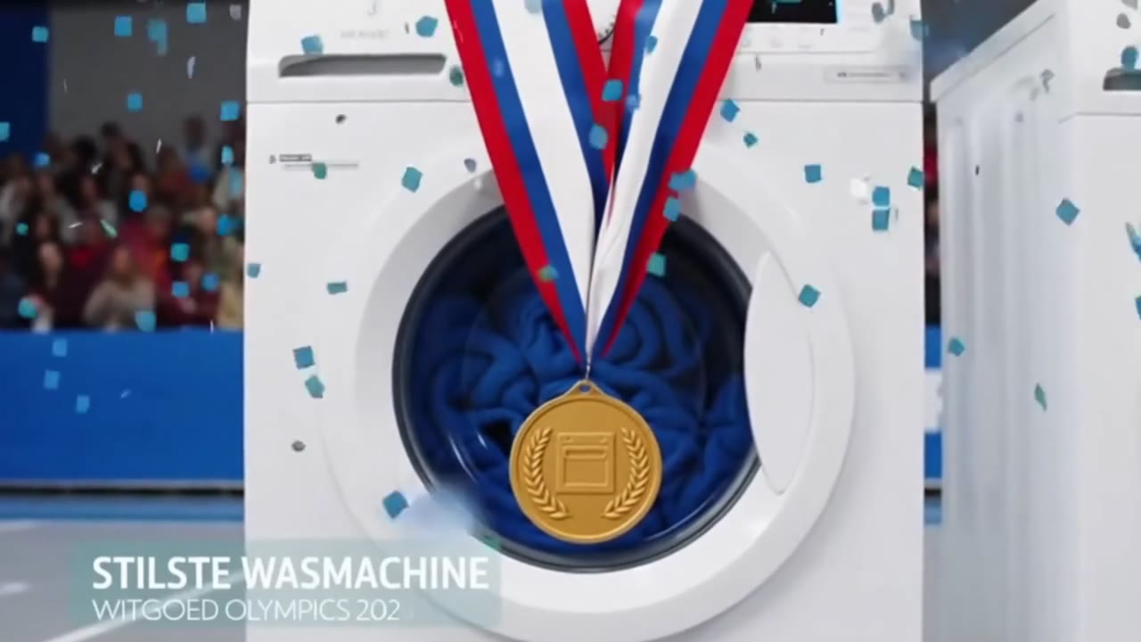 Gouden medaille in de trommel: Stilste wasmachine